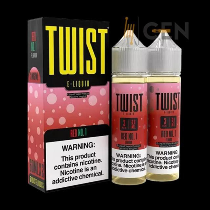 Picture of Twist E-Liquid 3mg - Red no.1