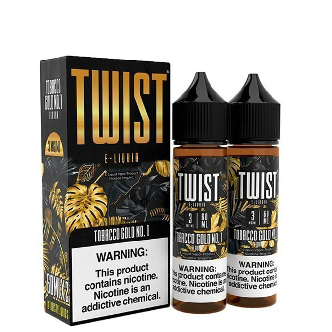 Picture of Twist E-Liquid 3mg - Tobacco Gold