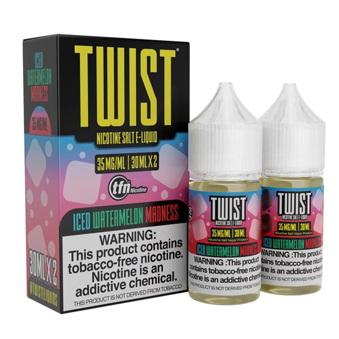 Picture of TWIST E LIQUID 50MG-ICED WATERMELON MAONESS