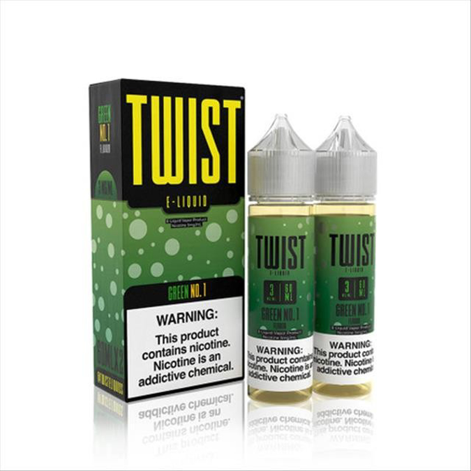 Picture of Twist E-Liquid 3mg - Green no.1