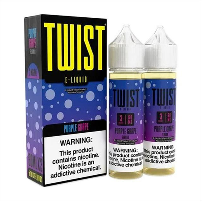 Picture of Twist E-Liquid 3mg  -Purple Grape