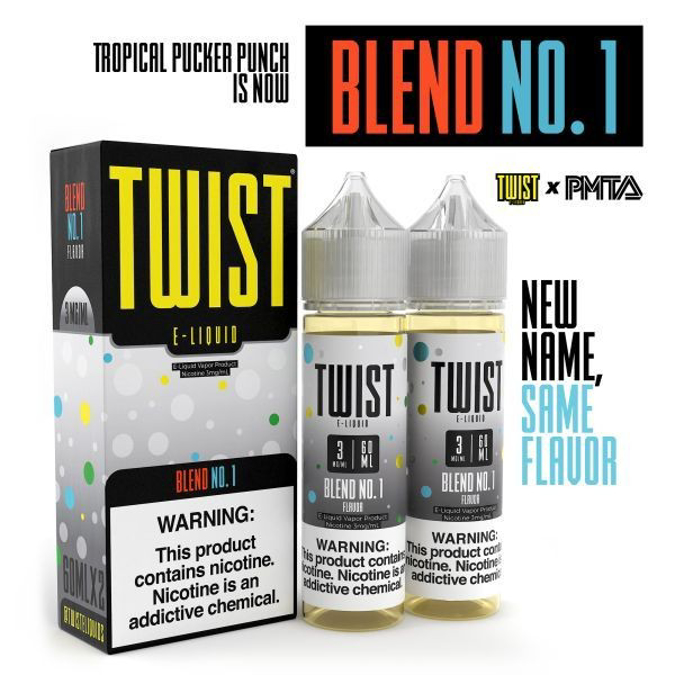 Picture of Twist E-Liquid 3mg - Blend no.1