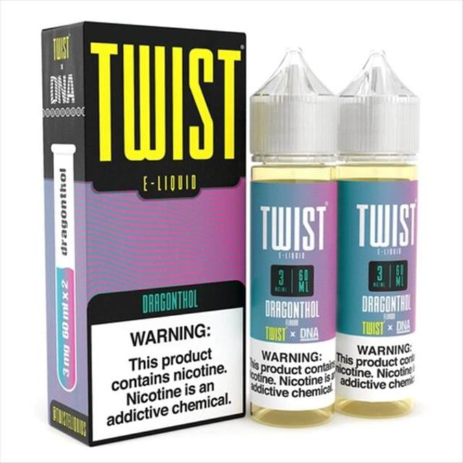 Picture of Twist E-Liquid 3mg - Dragonthol