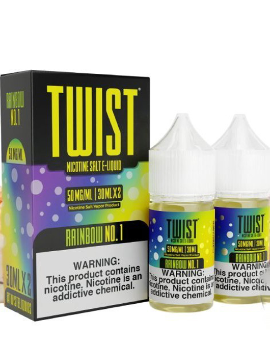Picture of TWIST E LIQUID 50MG-RAINBOW NO1