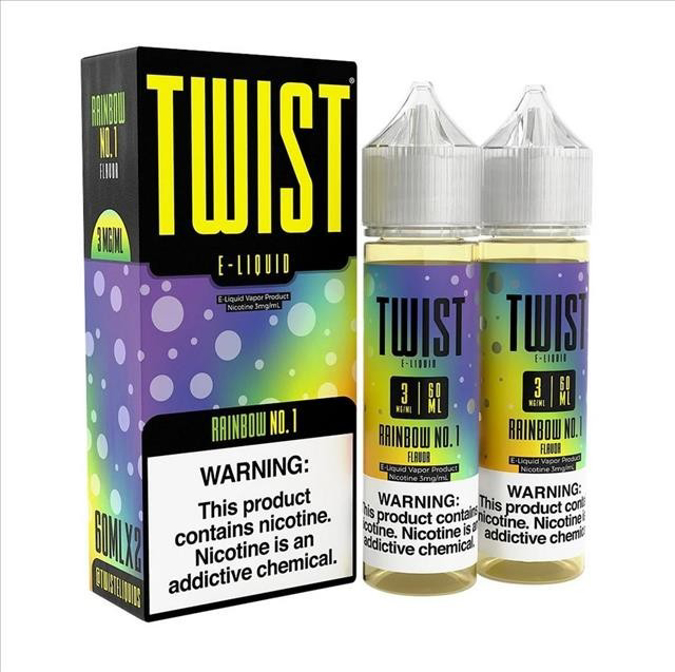 Picture of Twist E-Liquid 3mg - Rainbow